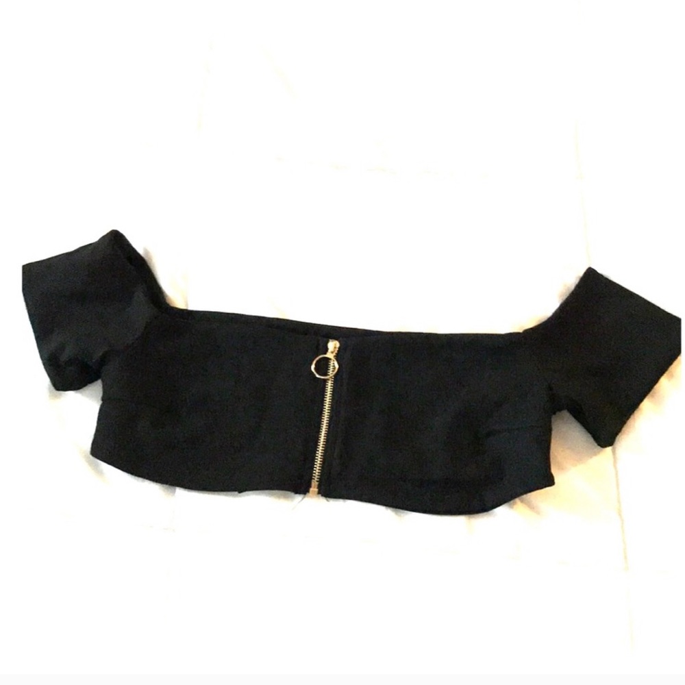 SABO Swim Black Bandeau Top